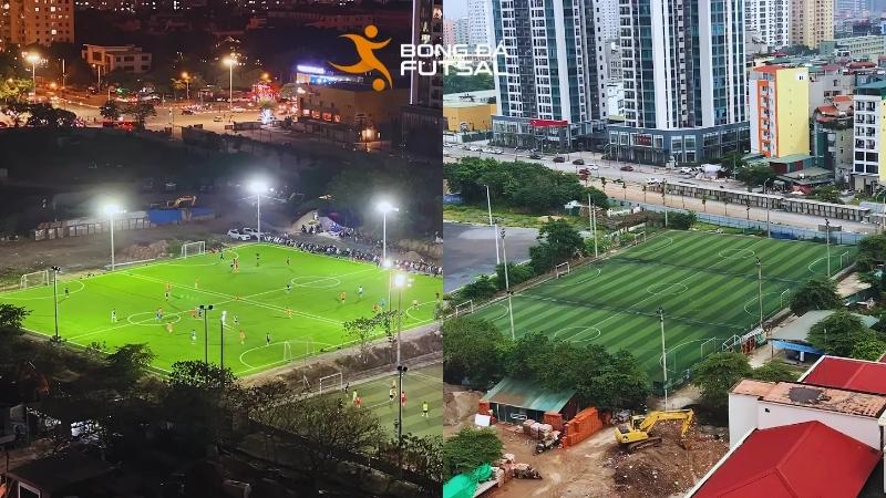 Hệ thống chiếu sáng sân Mỹ Đình đạt chuẩn cho các trận tối