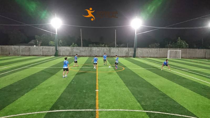 Sân Trí Nguyễn không gian sạch thoáng thân thiện